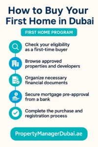 how to buy first home dubai
